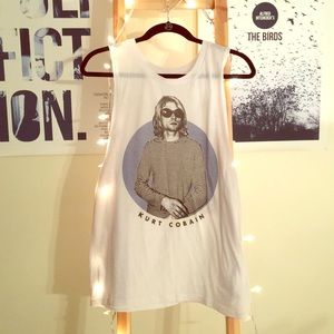 Urban Outfitters Kurt Cobain Tanktop